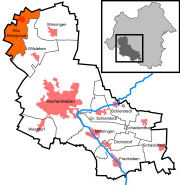 Ной-Кёнигзауэ на карте городского округа