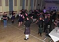A Ceilidh held in a hall at North Kessock, near Inverness.