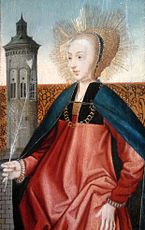 Saint Barbara (detail)