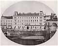 Le palais Lažanský, photo de Wilhelm Rupp, v. 1865