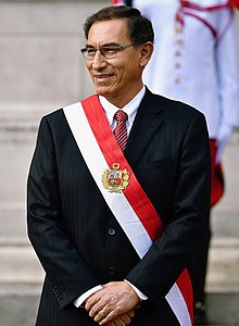 Martín Vizcarra (2018-2020) (1963-03-22) 22 March 1963 (age 61)