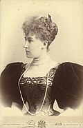 Stéphanie de Belgique vers 1885.