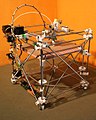 RepRap version 1.0 (Darwin) - a multi-material open-source rapid prototyping machine