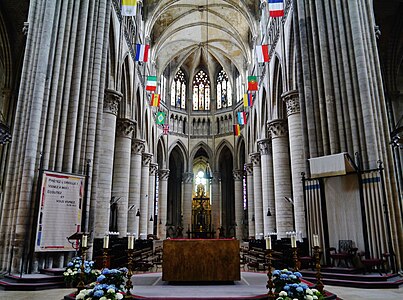 The Choir, with the altar in the foreground