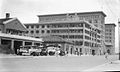 The Salisbury Road Center in the 1930s, with Old Kowloon Fire Station and The Peninsula Hong Kong