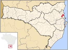 Itajaí – Mappa