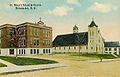 St. Mary's School c. 1912, now Newmarket Town Hall