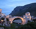 Le pont Stari Most, à Mostar (XVIe siècle, Bosnie-Herzégovine).