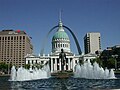 The Gateway Arch in St. Louis, MO, US