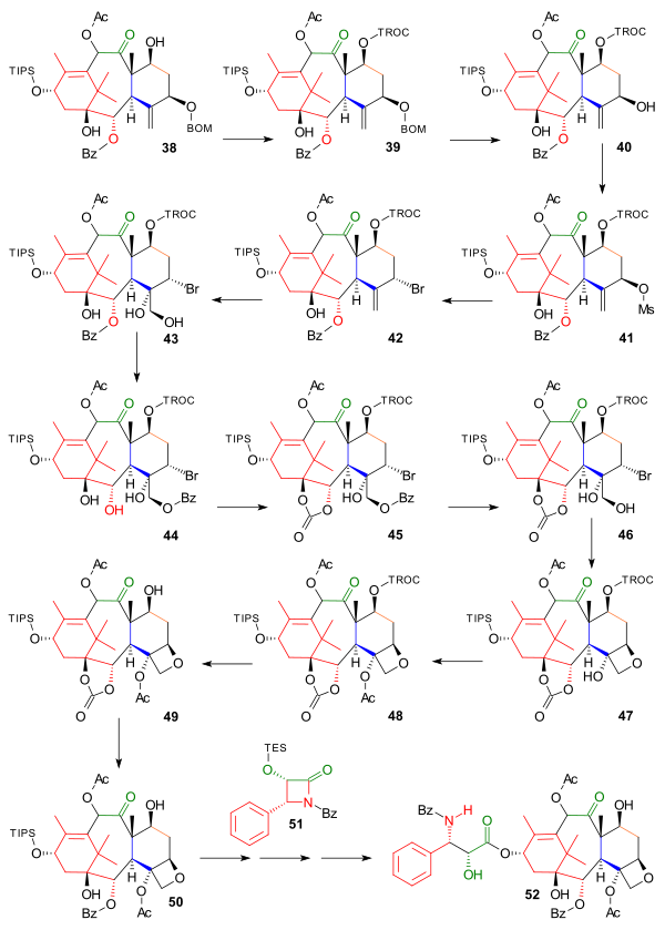 Wender Taxol Scheme 4