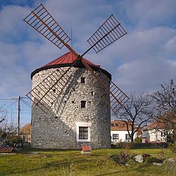 Windmill in Ostrov u Macochy