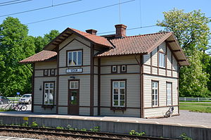 Vedums station 2012.