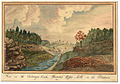 View on the Cataraqui Creek, Brewer's Upper Mills in the background, 1830 by Thomas Burrowes