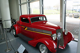 Coupe « Eliminator », basée sur une Ford de 1933 et construite pour le guitariste de ZZ Top, Billy Gibbons.