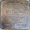 Stolperstein für Siegfried Mendelsohn (Kramerstr. 5-6)