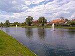 Białka River pond