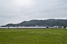 女山城（女山神籠石）のある古塚山