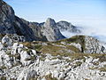 Hiking the Hochplatte mountain in the Bavarian Alps