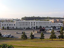 Alaska Railroad Depot, Anchorage, 1942.