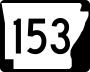Highway 153 marker