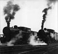 At the railroad interchange, Lod Photograph for Palestine Railways, ca. 1940 Israel Museum Collection B01.0244(0104)