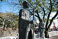 大垣市「奥之細道」的銅像