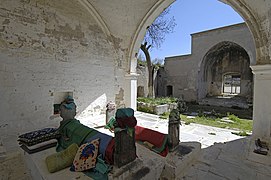 Eyvan de la madrasa Ahmed Gazi