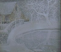 Jardin sous la neige (1916).