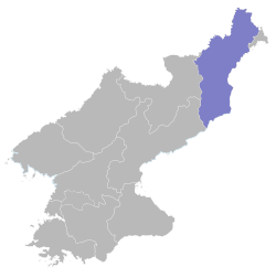 함경북도 지도