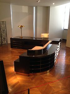 Desk of an administrator, by Michel Roux-Spitz for the 1930 Salon of Decorative Artists