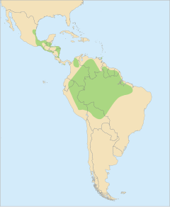 Distribuição geográfica da araracanga