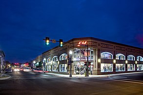 Downtown street in Conway