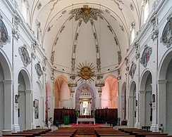 Interior de la catedral.