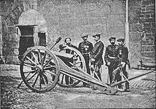 Carlist artillery, 1870s