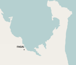 Location of Fagal فغال