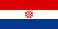 Croatian flag used by HOS soldiers
