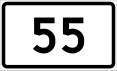 County Road 55 shield