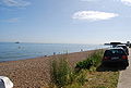 View of pier stub and pierhead from Hampton, 2009