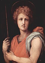 Jacopo Carucci Pontormo, Saint Jean-Baptiste, vers 1515.