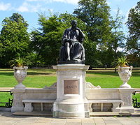 Bronze statue of Jenner in Kensington Gardens, London