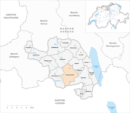 Gontenschwil – Mappa