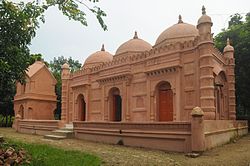 The historic Qismat Maria complex includes a mosque and a small building known as bibir ghar