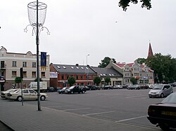 Kretinga city square