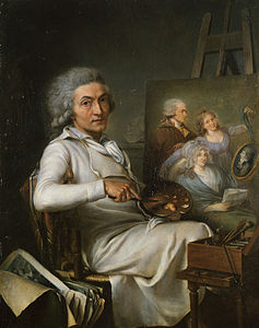 Pierre Lacour père (1798), premier conservateur du musée, de 1811 à 1814.