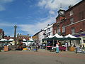 Image 14Leek, the district's largest town and administrative headquarters. (from Staffordshire Moorlands)