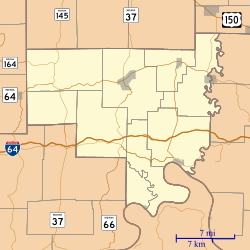 Wickliffe is located in Crawford County, Indiana