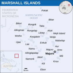 Marshall Islands অবস্থান