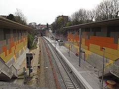 Lors des travaux du tunnel Schuman - Josaphat.