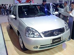 Versión mexicana, un Nissan Platina modelo 2008