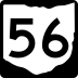 State Route 56 marker